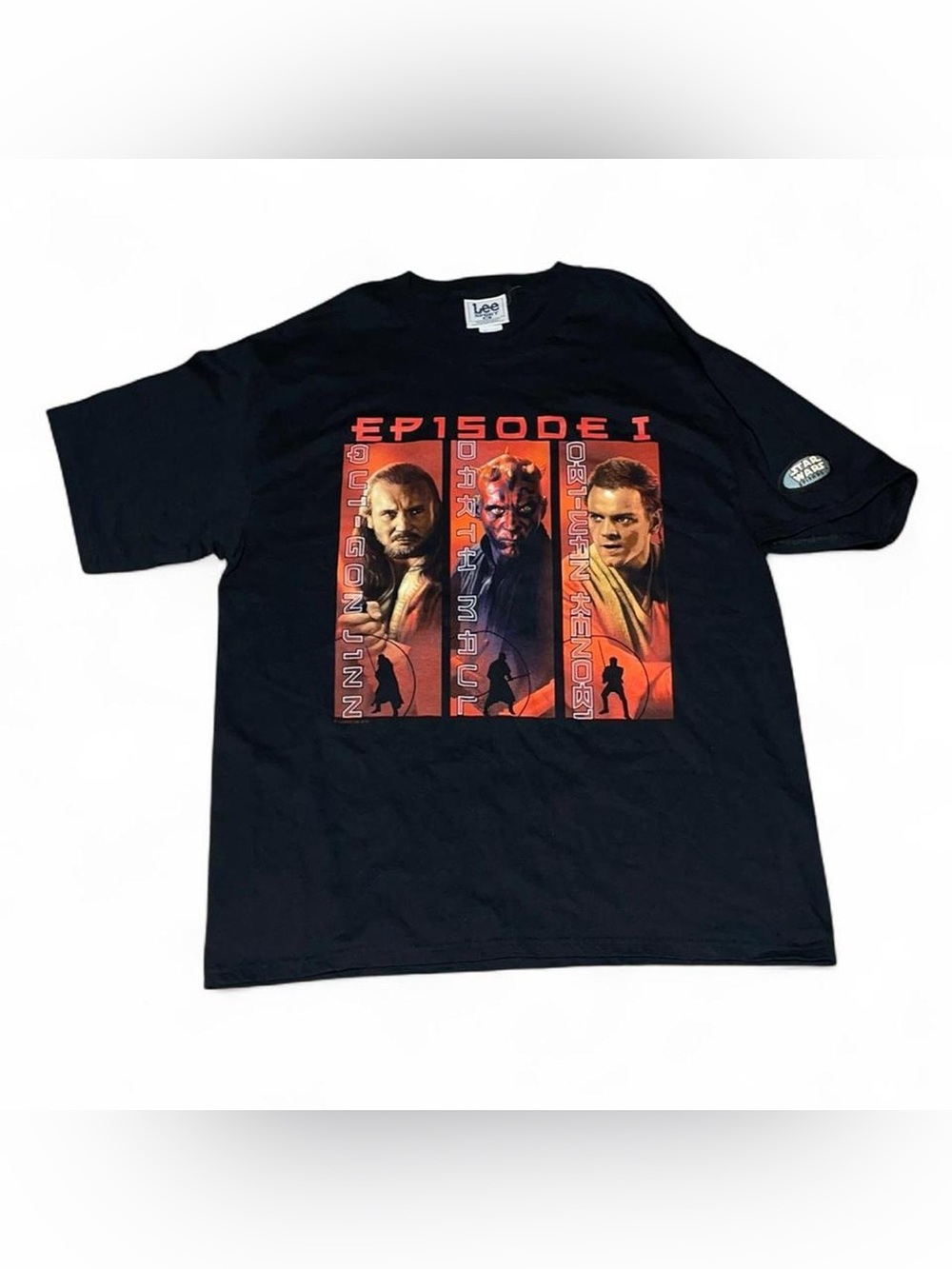 Vintage Lee Sport Star Wars Episode 1 The Phantom Menace tshirt mens sz XL 1999